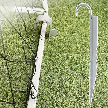 4 шт. колышек для батута, простая установка, металлические колышки, длина 330 мм, устойчивость к ветру и дождю, устойчивые к ржавчине колышки 4pcs