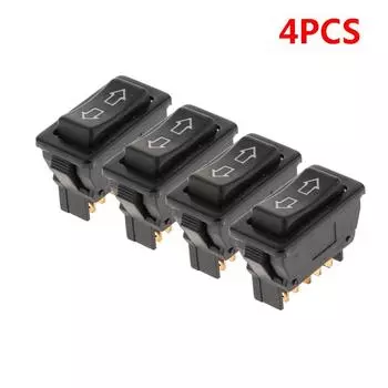 4 шт./компл. 12 В 20 А 5-контактный автомобильный внедорожник, кулисный переключатель стеклоподъемника, замена, универсальный