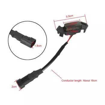 4 шт./компл. 12 В автомобильная светодиодная решетка янтарного цвета комплект освещения передней решетки для Toyota Tacoma 2016-2020 гг. жёлтый