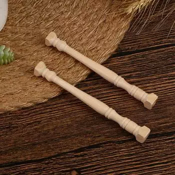 4 шт./компл. 1:12 кукольных миниатюрных деревянных римских колонн в виде колонны, мебель, игрушки