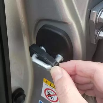 4 шт./компл. автомобильные аксессуары своими руками уплотнитель амортизирующий универсальный черный автомобильный дверной замок демпфер буфер