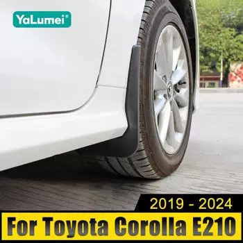 4 шт./компл. автомобильные передние и задние брызговики брызговики крыло брызговики для Toyota Corolla E210 2019-2024 2024 2024 2024 гибрид чёрный