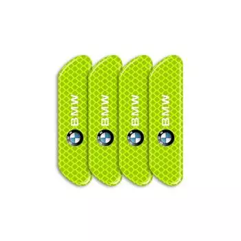 4 шт./компл. Автомобильные светоотражающие полосы Предупреждающие наклейки Автостайлинг для BMW M Performance M2 M3 M5 320 325 E28 E30 E34 E36 E39 E46 E52