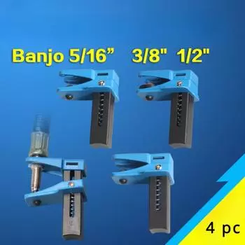 4 шт./компл. Автомобильный зажим для тормозной насадки, заглушка для тормозного масла, инструмент для тормозных трубок, для предотвращения разливов масла