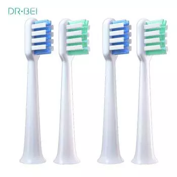 4 шт./компл. BEI Clean подходит для насадки зубной щетки для ухода за полостью рта C1 S7 синий