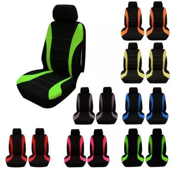 4 шт./компл., чехол для автомобильного сиденья, удобный пылезащитный подголовник, чехлы на передние сиденья