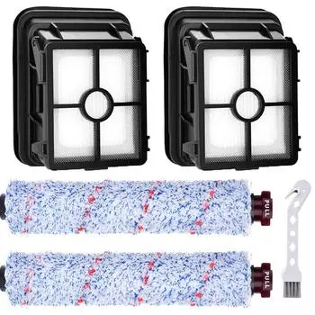 4 шт./компл. детали для пылесоса, прочная роликовая щетка