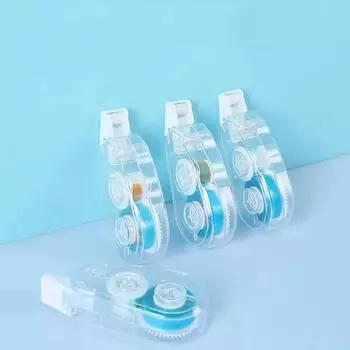 4 шт./компл. двусторонняя клейкая лента в горошек DIY роликовая лента ручной работы канцелярские товары клейкая лента для скрапбукинга 4pcs