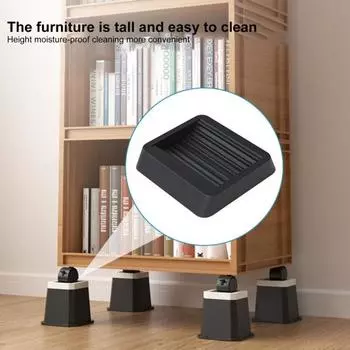 4 шт./компл. фиксирующие накладки для стульев, утолщенные фиксированные мебельные колпачки, практичные фиксаторы колес для дома