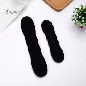 4 шт./компл., губка для завивки волос, щипцы для завивки волос, проворная булочка, твистер, формирователь, длинные волосы, легкий и быстрый инструмент для рулона, ленивые женщины, девушки, аксессуары для укладки волос чёрный