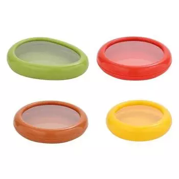 4 шт./компл. контейнеры для хранения фруктов и овощей многоразовый холодильник Crisper Keeper для лука