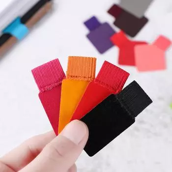4 шт./компл. кожаные зажимы для ручек, самоклеящиеся держатели для ручек, портативные многоцветные карандаши, эластичная петля, офисные канцелярские принадлежности, аксессуары для блокнотов