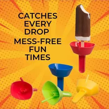 4 шт./компл. креативная цветная пластиковая подставка для льда, устойчивая к падению, детская одежда, антигрязная коробка для хранения мороженого, лоток для льда