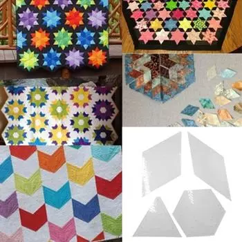 4 шт./компл. линейка для квилтинга, шаблон для лоскутного шитья, шитье, привязка