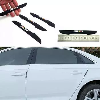 4 шт./компл., логотип ABT, дверная дуга, универсальный тип, автомобильный внедорожник, защита края боковой двери, защитная полоса, скребок, бампер, аксессуары для стайлинга автомобилей