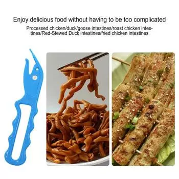 4 шт./компл., нож для кишечника птицы, противоскользящая эргономичная ручка, лезвие из нержавеющей стали, портативные ножницы для гуся, курицы, утки, вьюна, открывалка для кишечника