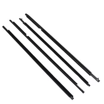 4 шт./компл. резиновая водонепроницаемая уплотнительная лента для окон автомобиля, уплотнительная лента для Toyota Highlander 2008-2010, автомобильные аксессуары