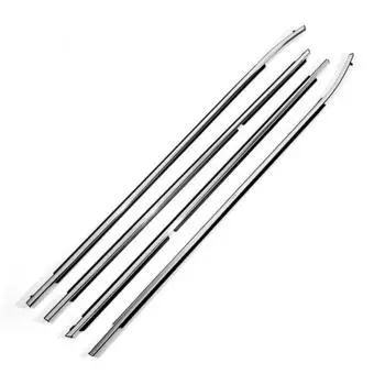 4 шт./компл. резиновые уплотнители для окон и дверей, водонепроницаемые, подходят для Toyota Camry 2006-2011 / 2012-2014