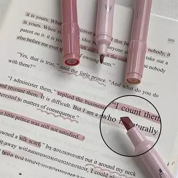 4 шт./компл. ручка-хайлайтер Kawaii с двойной головкой, маркеры ярких цветов, быстросохнущие флуоресцентные ручки, пастельные школьные канцелярские принадлежности зелёный