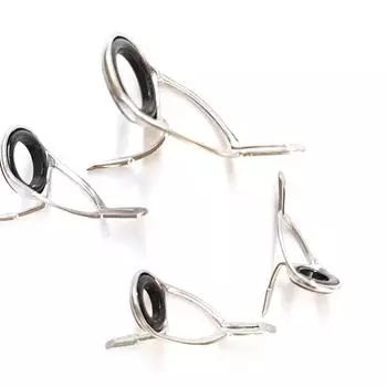 4 шт./компл. рыболовные снасти из нержавеющей стали набор для ремонта комплект направляющее кольцо наконечник рыболовной удочки круглое кольцо направляющее ушко проволочная петля