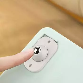 4 шт./компл. самоклеящиеся ролики для мебели, универсальный шкив, вращающиеся колеса, поворотные роликовые колеса для шкафа для скейта