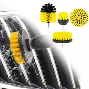 4 шт./компл. щетка для дрели 2/3,5/4/5 для очистки, прочный легкий дюймовый электрический скребок для чистки красный