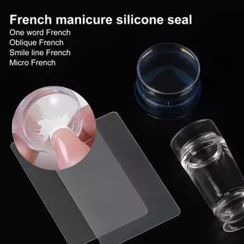 4 шт./компл. штамп для дизайна ногтей, съемный антипылевый портативный инструмент для ногтей, штамп для ногтей Suit