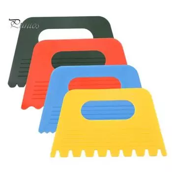 4 шт./компл. скребок для рисования, форма зуба «сделай сам», удобный дизайн, детский скребок для краски, инструмент для детей 4pcs