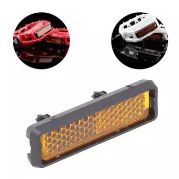 4 шт./компл. светоотражатель для педалей велосипеда, безопасность, ночной велоспорт, светоотражающий аксессуар для велосипеда