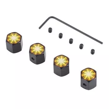 4 шт./компл. универсальные пылезащитные колпачки для вентилей шин мотоциклов и автомобилей