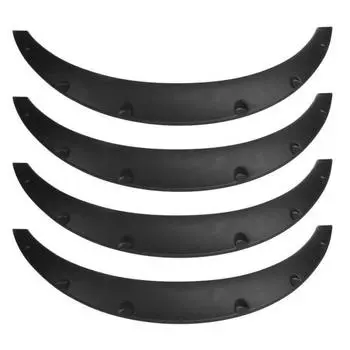 4 шт./компл., универсальный гибкий автомобильный внедорожник, внедорожное крыло, защита арки колес 4pcs