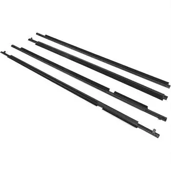 4 шт./компл. уплотнители окон автомобиля, подходят для Toyota SCION XB 2007-2015 75720-12820, водонепроницаемые черные резиновые уплотнительные полосы для автомобильного стекла чёрный