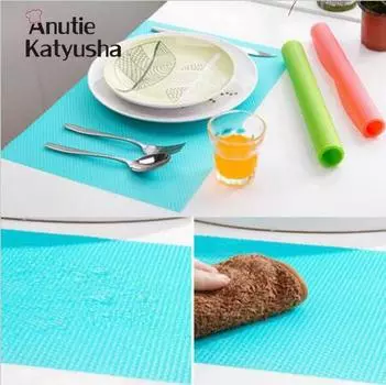 4 шт./компл. водонепроницаемые коврики для холодильника, полка для ящика, коврик для шкафа, противоскользящая антибактериальная подушка