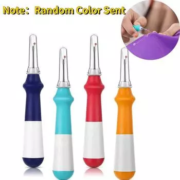 4 шт./компл. вспарыватели швов, красочные, большие нити, инструмент для удаления стежков, удобные вспарыватели для швейных работ, удаление кромок 4pcs/set