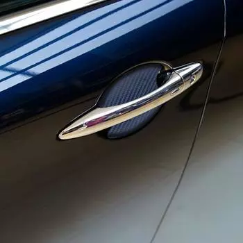 4 шт./компл., защитная наклейка на дверную ручку автомобиля, устойчивая к царапинам рукав, наклейка для стайлинга автомобиля, защитная пленка для ручки, детали пленки