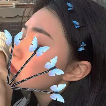 4 шт./компл. женские заколки-бабочки