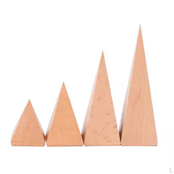 4 шт./комплект из натурального дерева, подставка-органайзер, держатель, стойка