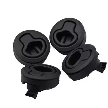 4 шт / комплект круглые нефиксирующиеся ручки-рычаги для люка палубы лодки, RV, морского ящика