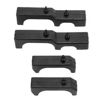 4 шт. комплект резиновых изоляторов для верхнего и нижнего радиатора 14083800 резиновые изоляционные прокладки для радиатора для Fireb