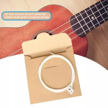 - 4 шт./комплект сменных струн для 21 23 26 дюймов, белые