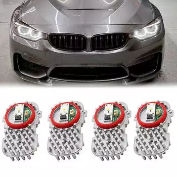 4 шт. комплект светодиодных модулей DRL Angel Eyes белого цвета 63117263051 дневные ходовые огни для BMW 2014-2017 F80 M3 F82 M4 F32 4 серии CHINA