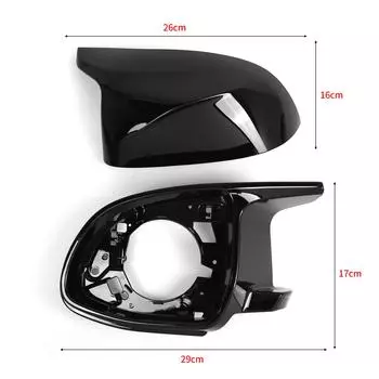 4 шт., комплект зеркал заднего вида для BMW X3 G01 X4 G02 X5 G05 X6 G06 X7 G07 X3M F97 чёрный