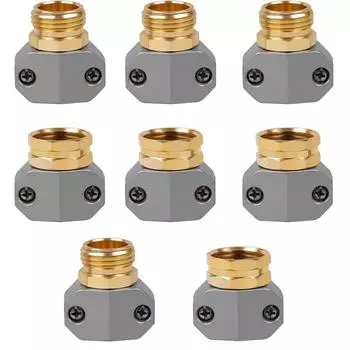 4 шт. комплекты для ремонта соединителей для шлангов для садовых шлангов 3/4 дюйма и 5/8 дюйма