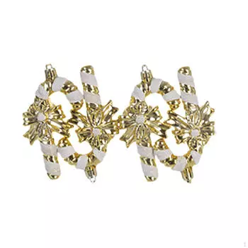 4 шт. Конфетные трости, елочные украшения, подвеска, наружный, внутренний, наружный рождественский декор для Argent