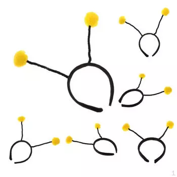 4 шт. костюм с повязкой на голову, нарядное платье шмеля, пчелы инопланетянина желтого цвета