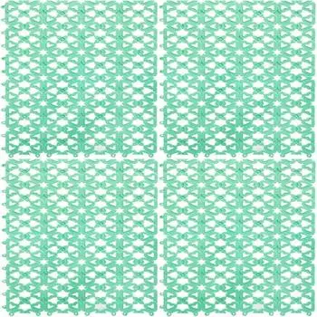 4 шт. коврики для клетки кролика, пластиковые коврики для ног кролика, коврики для манежа, напольные коврики для ног кролика, хомяка, крысы, шиншиллы, морской свинки