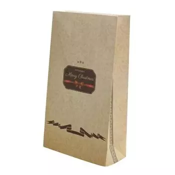 4 шт. крафт-бумага ретро атмосфера милый конфетный выпечка рождественский подарочный бумажный пакет christmas bell