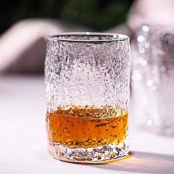 4 шт. Креативный японский кованый стакан для воды, стакан для виски, стакан для сока, набор из 4 шт. 290ml