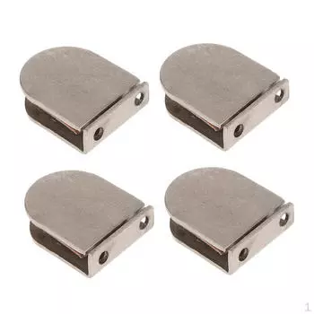 4 шт., кронштейн для поддержки стеклянной полки, полукруглая степень