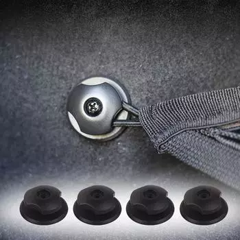 4 шт. крючки для сетки багажника автомобиля чёрный